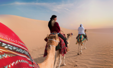 Camel Trekking in Abu Dhabi